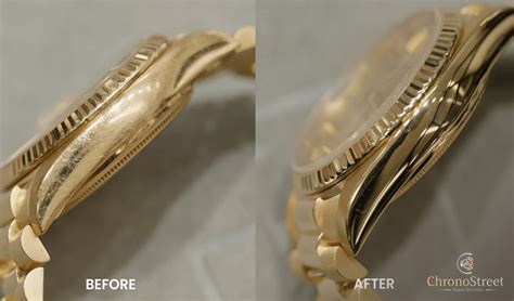 rolex polish before and after|Rolex Watch Polishing: Everything You Need to Know .